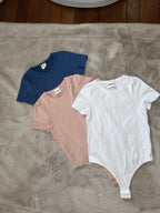 Body cuello redondo liso
