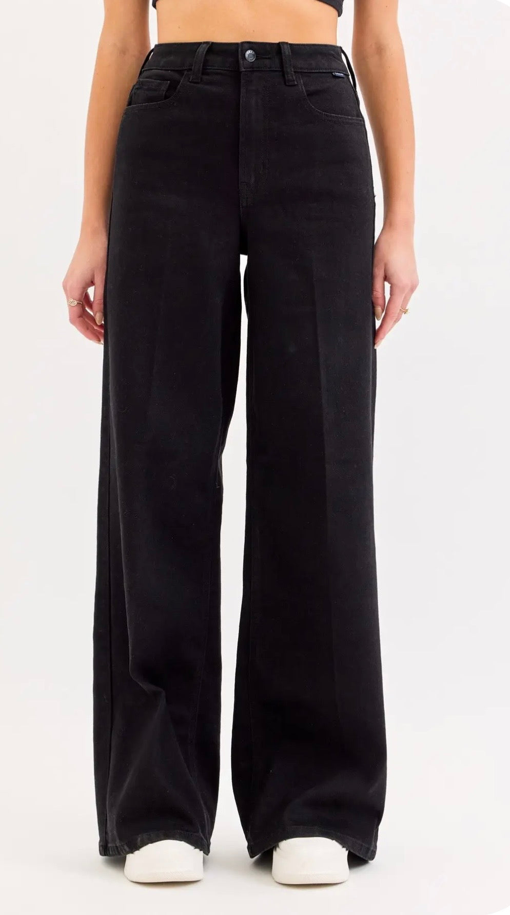 Jean negro bota ancha CELLO
