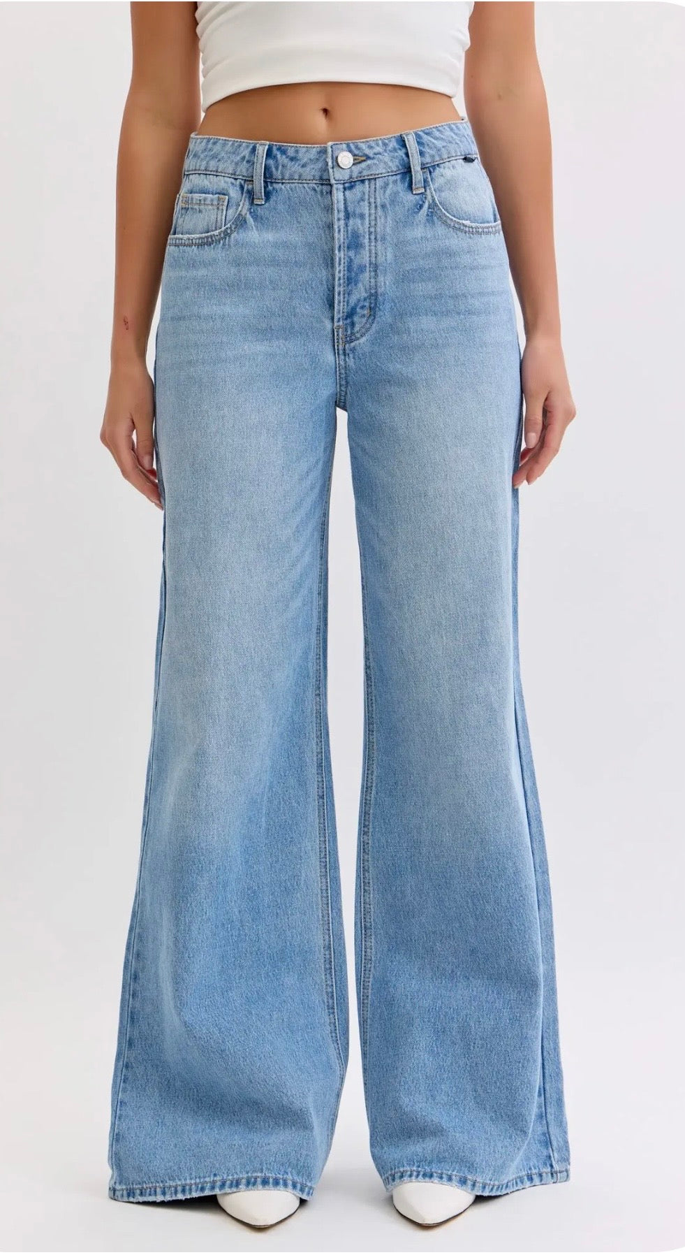 JEANS DE PIERNA ANCHA CELLO